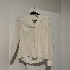 Hobbs - embroidered blouse